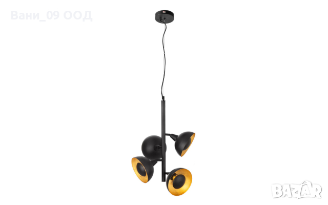 Таванна лампа в индустриален стил 