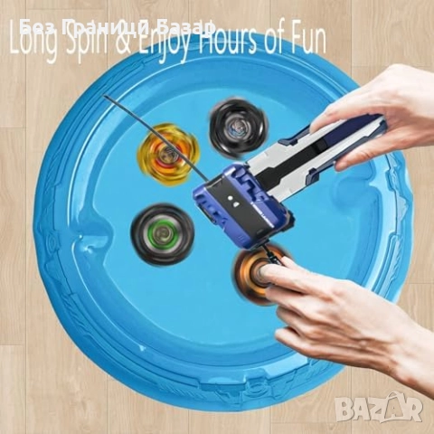 Нов Детски комплект бойни пумпала с арена и кутия за съхранение, играчки, снимка 3 - Образователни игри - 51770112