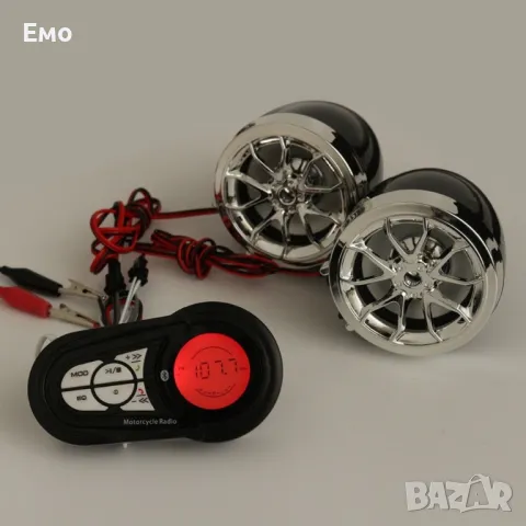Комплект музика за Мотор, триколка и велосипед - FM радио, BT, tf card - 2x10W, снимка 6 - Велосипеди - 48453577