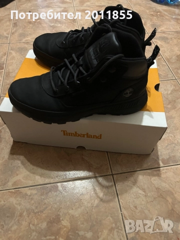 Timberland Черни мъжки обувки Набук. 