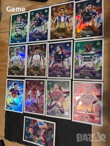 Карти на match attax 25 26 сезон, снимка 5 - Колекции - 53343485