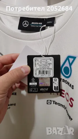 Тениски Ф1 Мерцедес (amg mercedes f1), снимка 10 - Тениски - 48502843