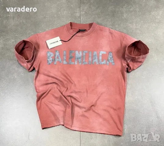 Мъжки тениски висок клас Balenciaga , снимка 5 - Тениски - 47413654