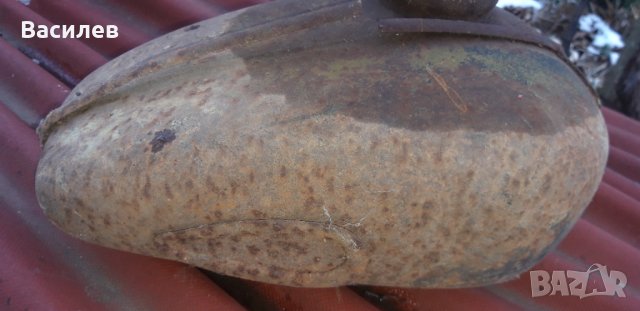 Стар рьждив резервоар от Киевка 125 К55, снимка 5 - Части - 39653689