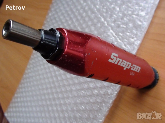 Snap-on - Q DRIVER 4 - MADE IN USA - 1/4" PROFI Динамометричен Ключ за Шестограми /Инбуси 10 - 40 Nm, снимка 8 - Ключове - 52619788