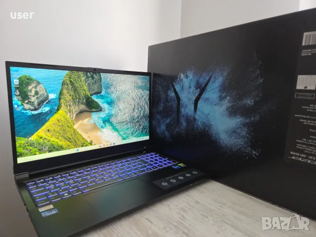 Нов! 16GB RAM RTX 3050 Core i5-12500H 15.6" FULL HD 144Hz геймърски лаптоп Medion Erazer E30