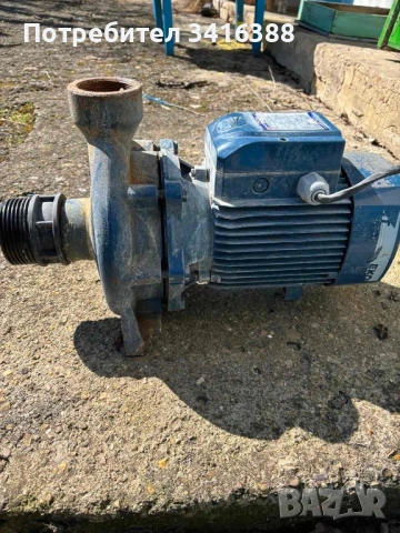 Електрическа центробежна водна помпа Pedrollo, снимка 2 - Напояване - 53754222