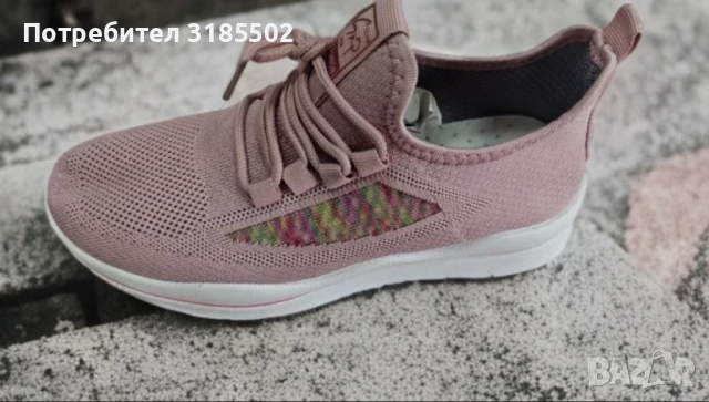 Леки и удобни дамски дишащи спортни маратонки, снимка 3 - Маратонки - 51195285