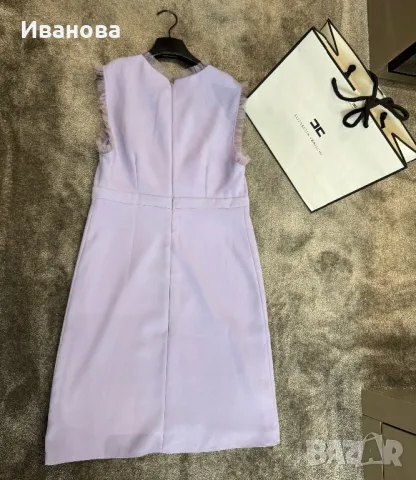 Луксозна рокля ELISABETTA FRANCHI, снимка 7 - Рокли - 50029992