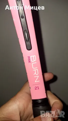 Тенис ракета Wilson Burn Pink 21 за дете между 5 и 7 години, снимка 2 - Тенис - 55981686