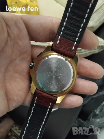 Esprit - Кварц, 45 мм безел без копчетата, каишка 24 мм !, снимка 8 - Мъжки - 56154945