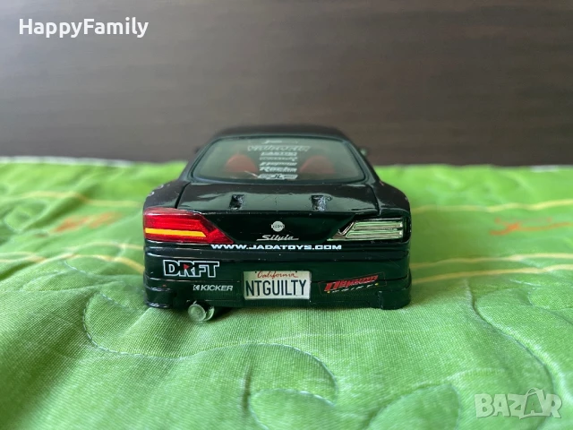 Мащабен модел Nissan Silvia S15 1:24 Jada Toys Бързи и Яростни, снимка 4 - Колекции - 50658638
