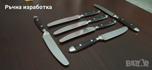 нож 6бр.rostfrei немски основен нож прибори за хранене комплект, снимка 5 - Прибори за хранене, готвене и сервиране - 55953211