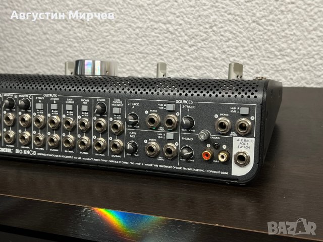 ПРОМОЦИЯ! MACKIE BIG KNOB, снимка 5 - Ресийвъри, усилватели, смесителни пултове - 41910054
