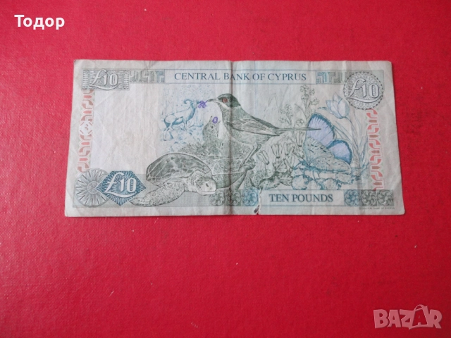10 Паунда 1997 Кипър 14, снимка 6 - Нумизматика и бонистика - 52833745