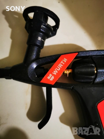 Пистолет PU пяна, тефлонов Wurth Пистолет полиуретанова пяна , снимка 3 - Диамантени и режещи инструменти - 53114617