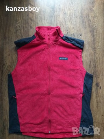 Columbia Men's Full Zip -  поларен елек КАТО НОВ СЪС СВАЛЯЩО СЕ ЛЯВО РАМО, снимка 7 - Други - 39423340