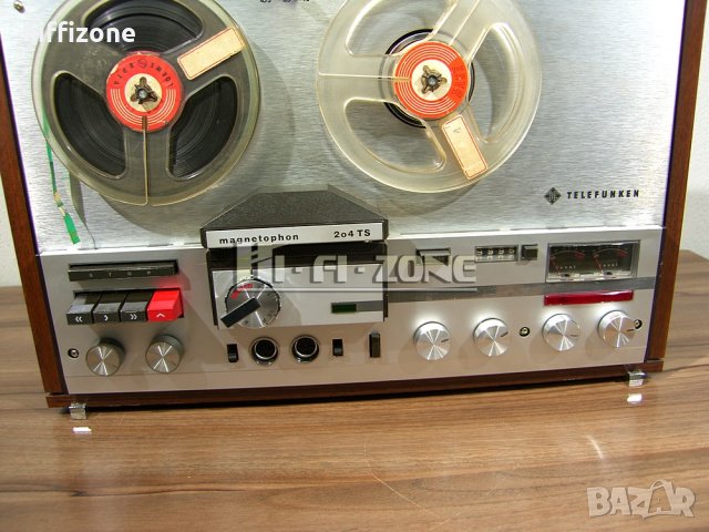  Telefunken m204ts  МАГНЕТОФОН , снимка 5 - Грамофони - 44305700