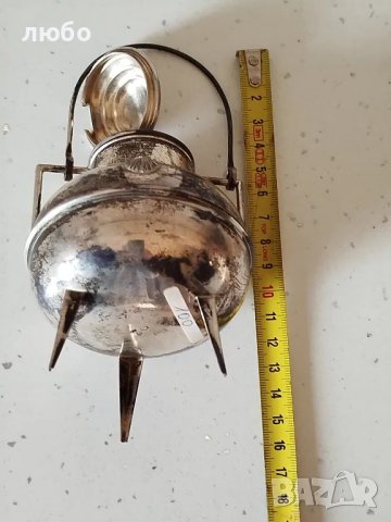 Сребърно Съдче За Вода Сребро 0,925 Вместимост на Течността 250 Милилитра , снимка 11 - Други ценни предмети - 49246001