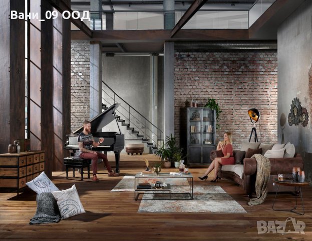 Метален часовник в индустриален стил, снимка 5 - Стенни часовници - 41045894