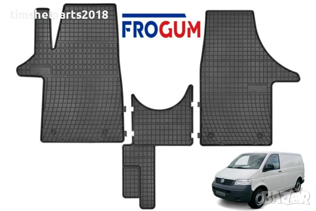 Гумени стелки за VW TRANSPORTER T5 T6 2003 - 2019