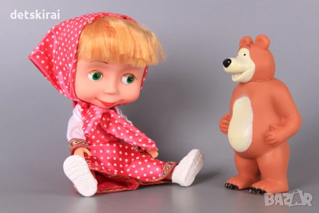 Кукла Маша и мечока, снимка 2 - Кукли - 50496645