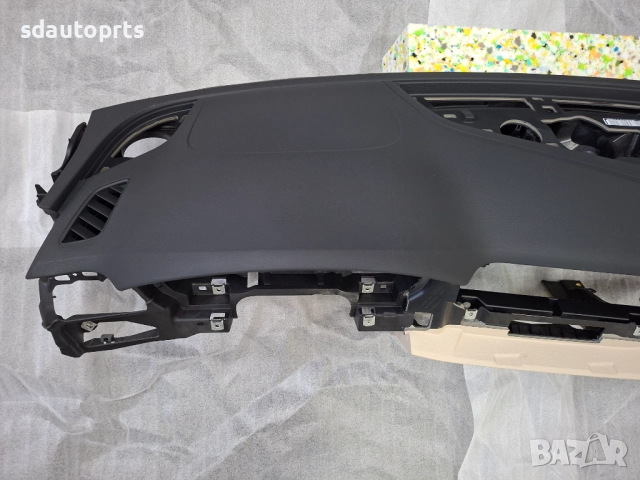 Ново Табло Audi A4 B9 A5 F5 RS4 RS5 8W1857001K Ауди А4 Б9 А5 Ф5 Черно/Бежаво, снимка 3 - Части - 52569702