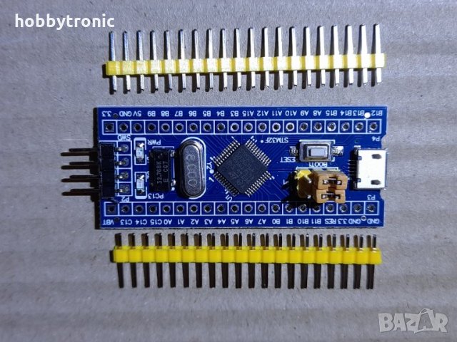 STM32F103C6T6 development board Blue pill , снимка 1 - Друга електроника - 35686705