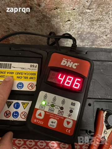 Почти нов акумулатор 68 амп/ч 480 А Американски с гаранция, снимка 3 - Аксесоари и консумативи - 52461167