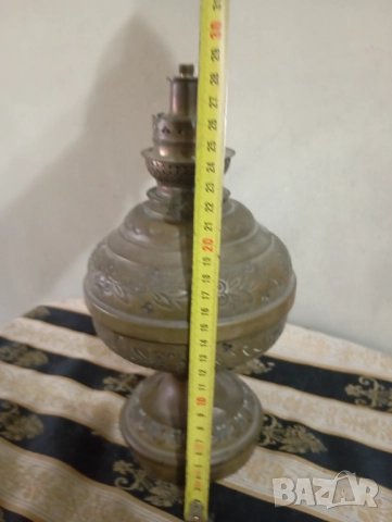 Стара газова лампа, снимка 2 - Други ценни предмети - 52901487