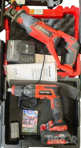 Винтоверт и трион Einhell 