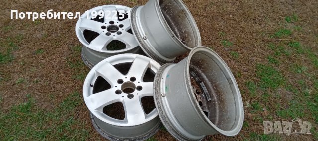 4бр ляти джанти 7.5J16 ЕТ37. 5x112. Свалени са от Mercedes C класа. Внос от Германия. Цената е за ко, снимка 2 - Гуми и джанти - 38959154