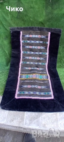 2бр стари кадифяни престилки, снимка 5 - Антикварни и старинни предмети - 53801453