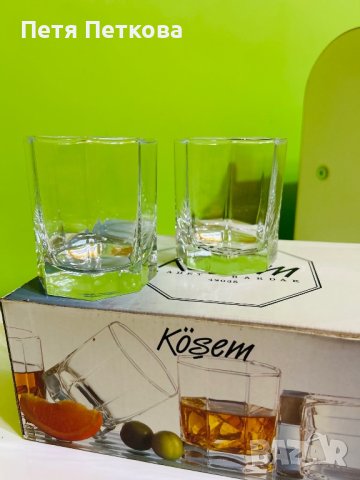 НОВ комплект за алкохол - 6бр. чаши (само са измити) , снимка 1