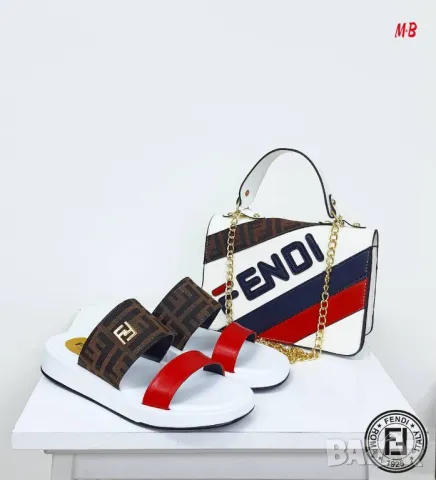 чехли и чанта fendi louis vuitton , снимка 5 - Чехли - 48578026