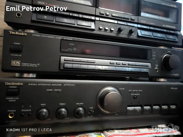 Промо 🌟 🌟 🌟 TECHNICS SU-A700MK2 , RS-TR555 , ST-GT630 , SL-P477A, снимка 3 - Аудиосистеми - 48326098