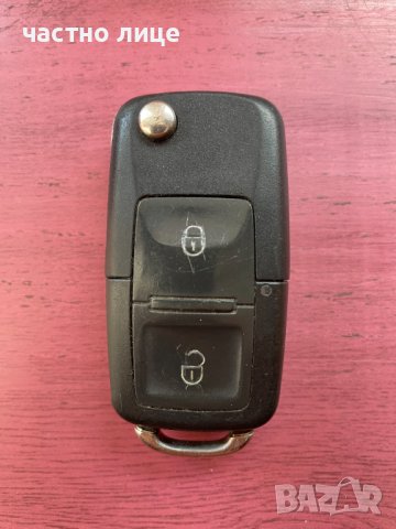 Ключ с електроника и чип VW Audi BMW OPEL Seat Шкода Мерцедес Оригинал