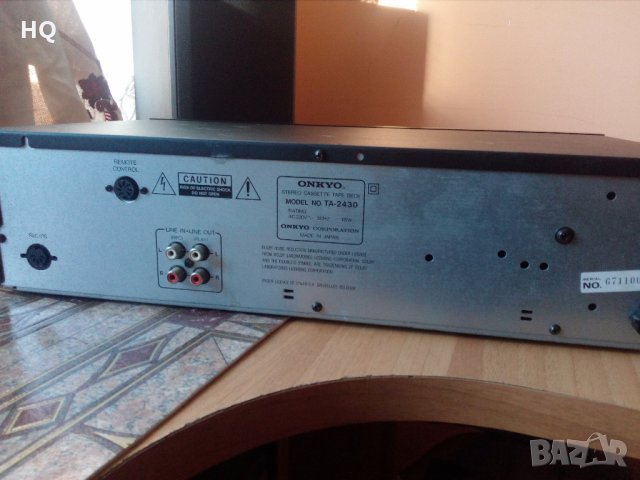 Дек ONKYO TA-2430, снимка 3 - Декове - 34179213