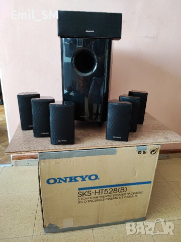 Аудио система за домашно кино ONKYO 5.1+2 броя (SKR и SKF), снимка 1 - Аудиосистеми - 42043120