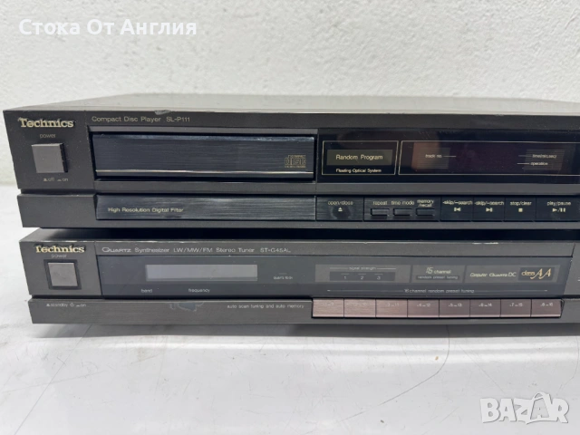 Тунер и CD plaeyr - Technics , снимка 2 - Аудиосистеми - 53642238