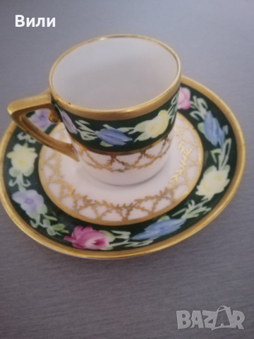 Колекционерска чашка с подложна чинийка 