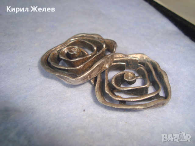 2 ДЪЛБОКО ПОСРЕБРЕНИ ДИЗАЙНЕРСКИ АРТ УКРАШЕНИЯ ВИСУЛКИ МЕДАЛЬОН с ОКСИДАЦИЯ 26100, снимка 4 - Колиета, медальони, синджири - 36224976