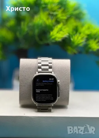 ГАРАНЦИОНЕН!!! Смарт часовник Apple Watch Ultra 2, 49 мм, Cell, Titanium Case, снимка 7 - Смарт часовници - 48703074