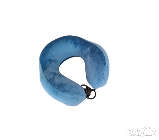 Удобна възглавница-възглавничка от мемори пяна за спане и дрямка на път, снимка 3 - Възглавници - 33163057