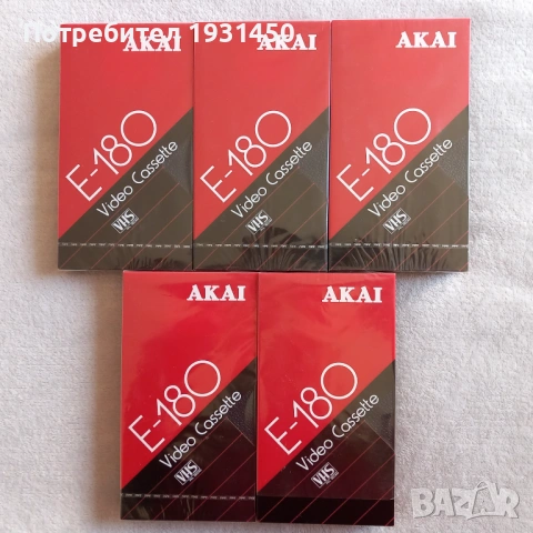 AKAI видеокасети чисто нови