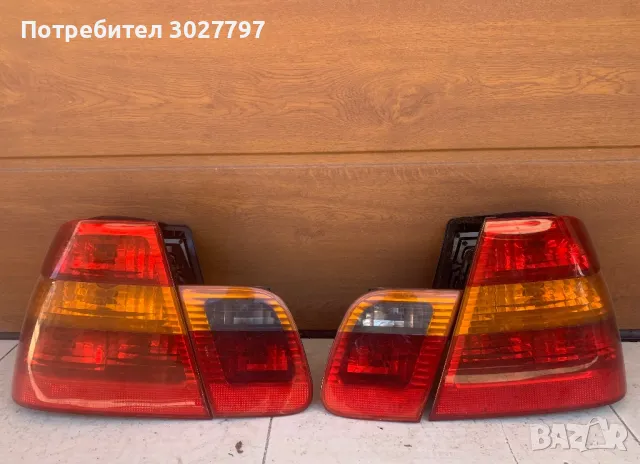 Оригинални стопове БМВ Е46 седан фейслифт стоп ляв десен М пакет оптика, снимка 2 - Части - 48622134