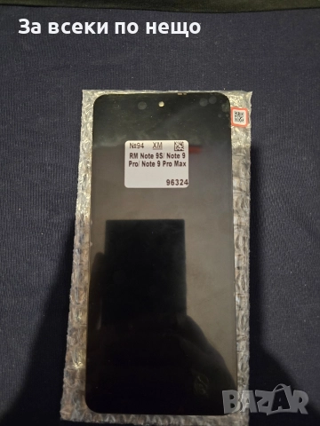 Дисплей за Redmi Note 9 pro Max, снимка 3 - Резервни части за телефони - 52708994