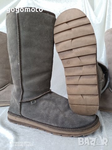 UGG аналог,КАТО НОВИ MARCO TOZZI® ORIGINAL,100% естествена кожа,естествен велур, 42-43, снимка 17 - Мъжки ботуши - 44216122