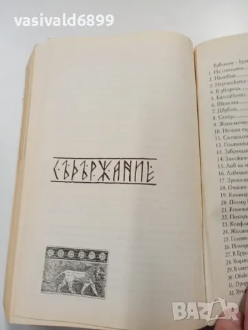 "Царят на Вавилон" - книга първа , снимка 7 - Художествена литература - 49431539