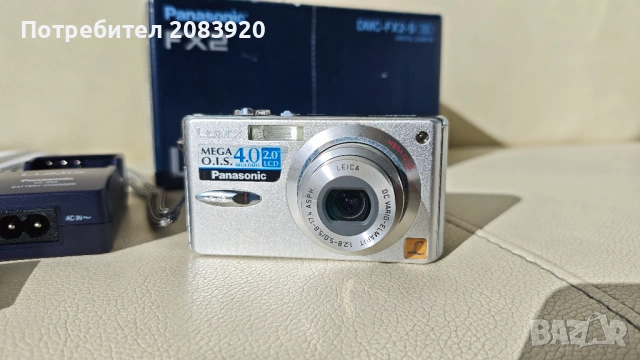 Продавам фотоапарат ,,Panasonic Lumix'' FX 2, снимка 2 - Фотоапарати - 53568143